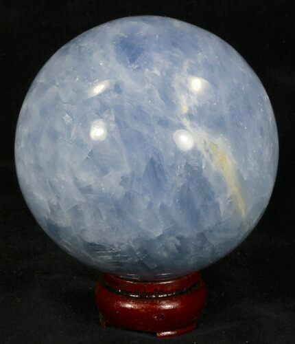 Polished Blue Calcite Sphere #32129